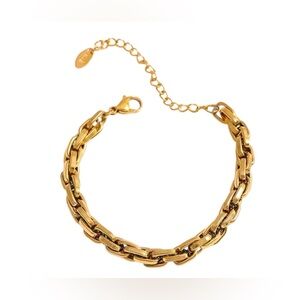 Stainless steel Gold Chain Bracelet